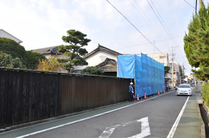 屋根瓦修繕工事（西条市）